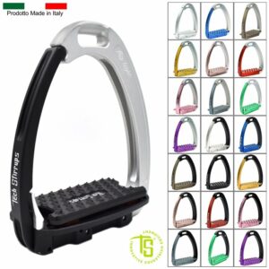 STAFFE TECH STIRRUP VENICE PLUS EVO OFFERTA SPECIALE COLORE NERO BLU ROYAL