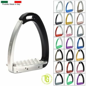 STAFFE TECH STIRRUP VENICE EVO YOUNG OFFERTA SPECIALE COLORE NERO TITANIO