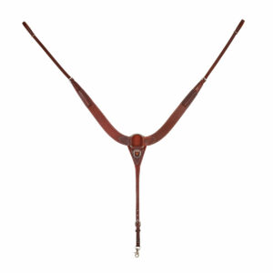 Pettorale western in cuoio