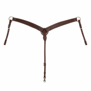 Pettorale western in cuoio