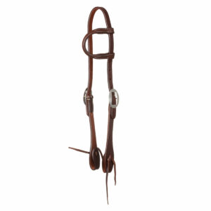 SINGLE EAR TIE ENDS WESTERN BRIDLE
