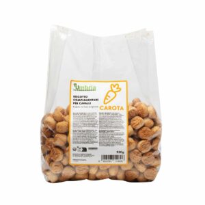 BISCOTTO VEGETALE PER CAVALLI GUSTO CAROTA (930 g.)