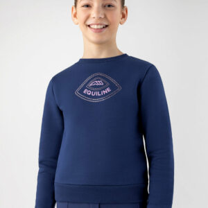 FELPA EQUILINE JUNIOR GIROCOLLO MOD. CEDRIL