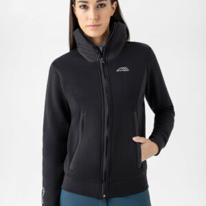 FELPA DONNA FULL ZIP EQUILINE MOD. EMBRES