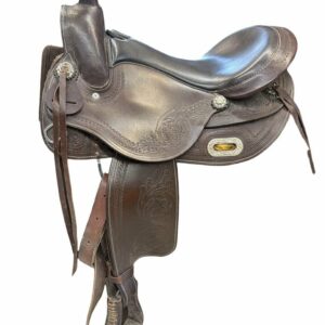 SELLA WESTERN USATA DENVER BARREL MIS. 15.5