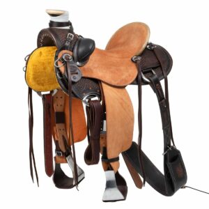 SELLA WADE WESTERN DUSTY CON SOTTOPANCIA POSTERIORE E PARACOLTELLO